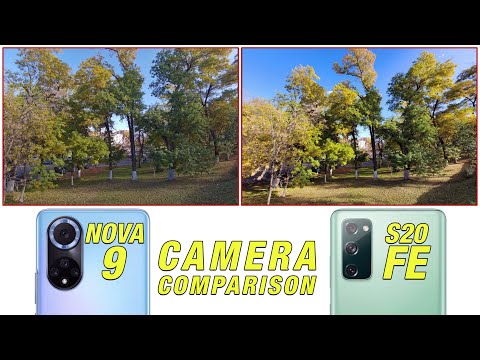 Huawei Nova 9 vs Samsung Galaxy S20 FE Camera Comparison