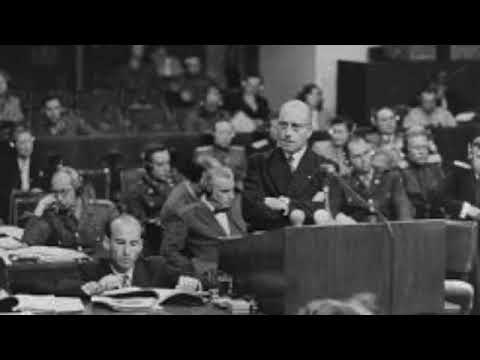 Nuremberg Trial Day 42 (1946) M. Charles Dubost on Nazi Atrocities (PM)