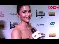Alia Bhatt Talks About Filmfare Awards Kalank More Exclusive