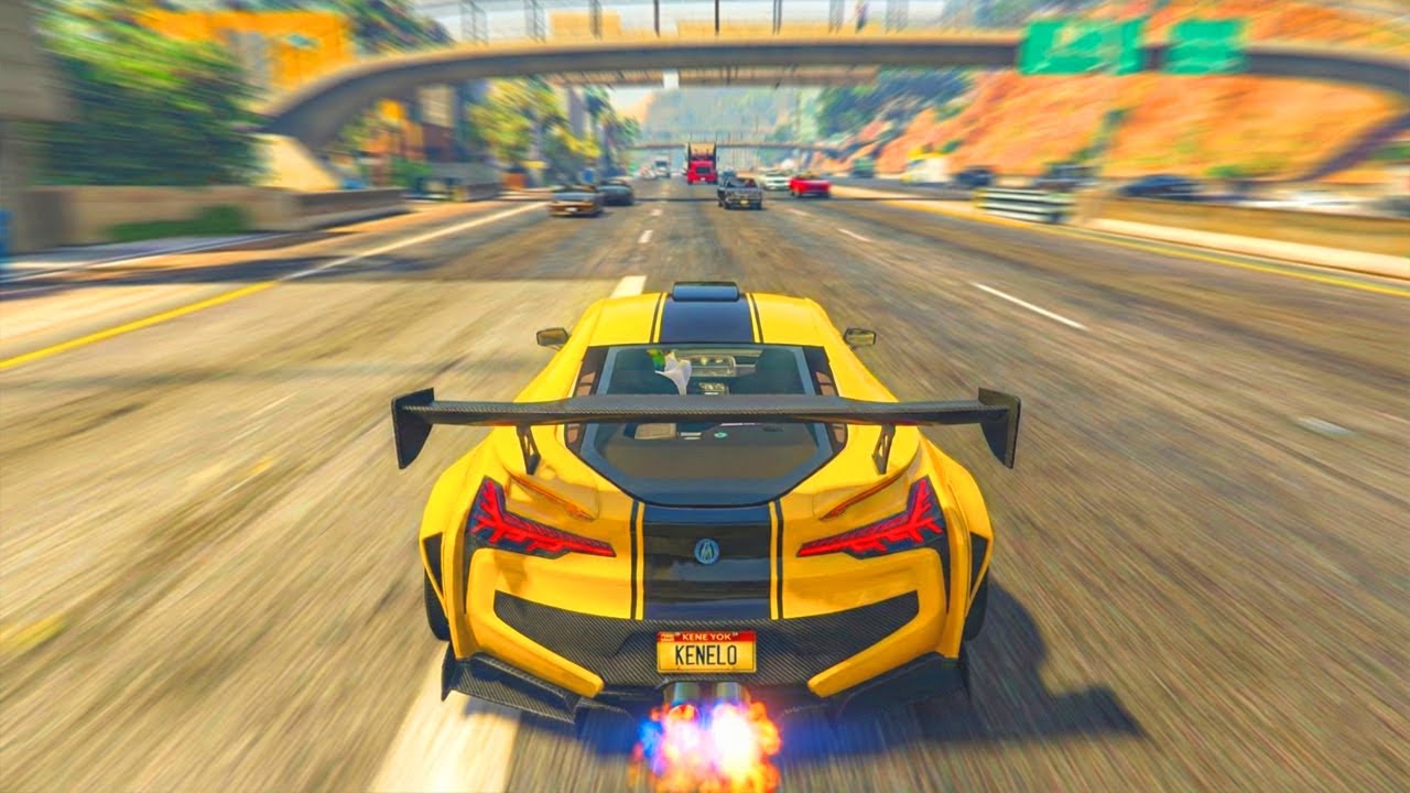 MI PRIMERA CARRERA CON EL MEJOR COCHE DE GTA 5 ONLINE