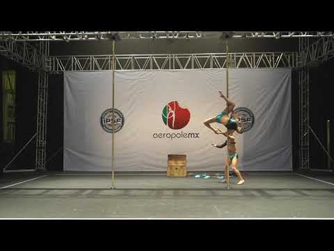 Mexico_Artistic Pole_Semi Professional_Senior Doubles W/M_Laura Villegas and Juan José Gurrola