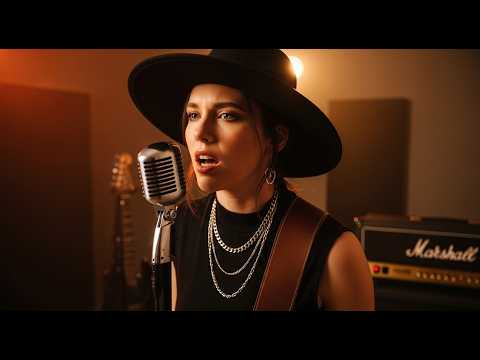 Janis Joplin, Etta James, Led Zeppelin, Amy Winehouse Blues Rock Power Guitar Riffs with Lady Vocal