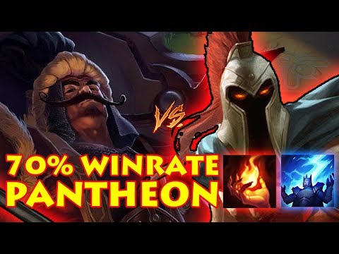 HOW TO DEAL WITH PANTHEON: Tryndamere Vs Pantheon Top: 70% Winrate Diamond Ranked [Patch 7.19]
