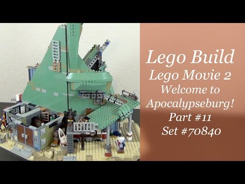 LEGO Movie Welcome To Apocalypseburg Build Part #11 - Set #70840