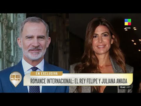 💣ROMANCE INTERNACIONAL QUE SACUDE TODO: JULIANA AWADA MUY CERCA DE EL REY FELIPE