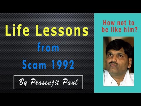 Life lessons from Harshad Mehta scam 1992 web series|| Get rich & Stay rich -Not like Harshad Mehta