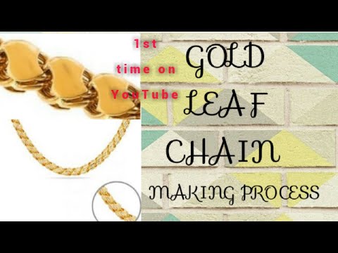Leaf cubin chain//Pattay wali chain/||Центр красивейших украшений|دا لومړی ځل دی چې موږ په یوټیوب ک