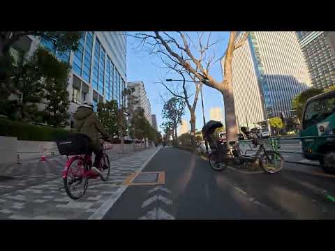 Tokyo Bike Ride POV | 4K 60fps