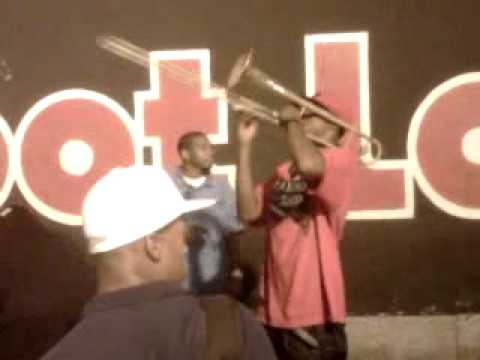 TBC Brass Band performing on Bourbon St in NOLA