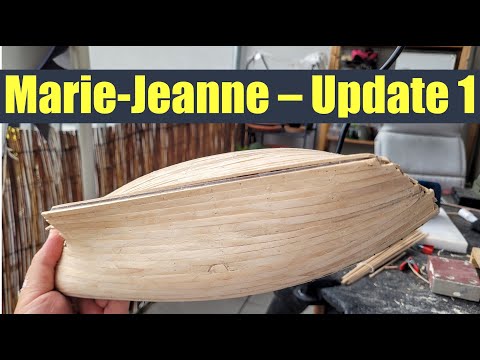 Building the Marie-Jeanne ship model – Update 1