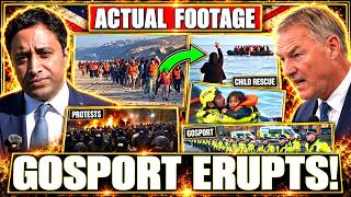 LIVE: Gosport ERUPTS After MASS Migrant Arrival - Tommy Robinson, RAF Fairford + MORE!