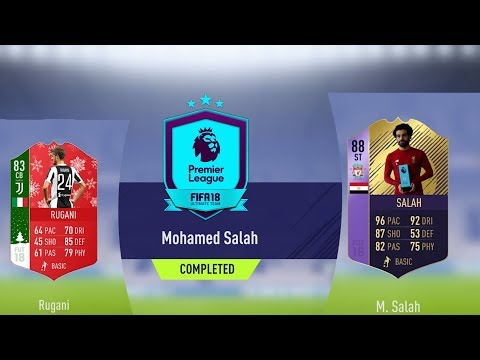 INSANE 88 ST POTM SALAH CARD+ 83 RUGANI FUTMAS SBC! FIFA 18
