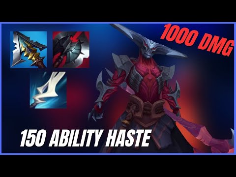 NEW Best Rhaast 1v9 FULL DMG BUILD!!! Low Elo Only (Below D2+) - League of Legends