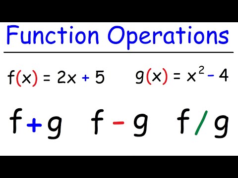 Function Operations Video