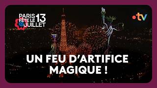 Le magnifique feu d’artifice de Paris sur la Tour Eiffel - 13 juillet 2026