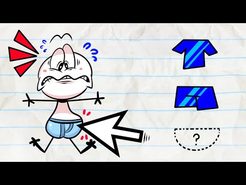 FEAR AND CLOTHING | Pencilmation Cartoons!