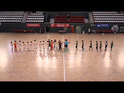 Resum Industrias Santa Coloma -  AE Les Corts Grup Únic - Lliga Divisió d'Honor Infantil Masculí FS
