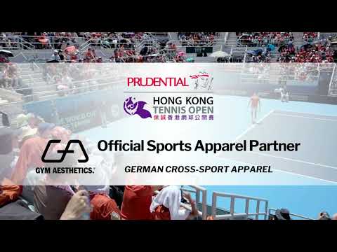 Prudential Hong Kong Tennis Open 2025 - WTA 250 Official Sportswear Partner | Gym Aesthetics