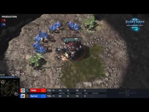Serral vs TIME  (ZvT)  Round of 8  WCS Spring 2019