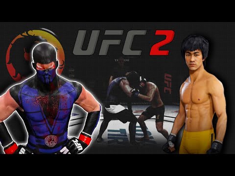 MK Sub-Zero vs. Bruce Lee - EA sports UFC 2