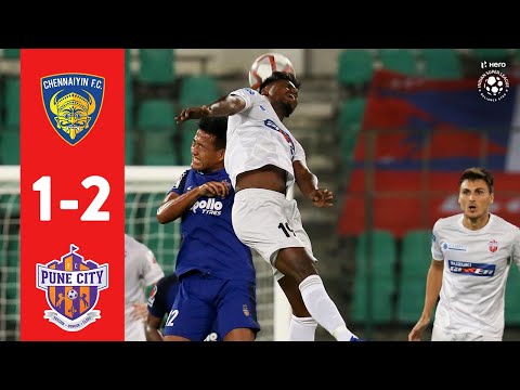 Hero ISL 2018-19 | Chennaiyin FC 1-2 FC Pune City | Highlights