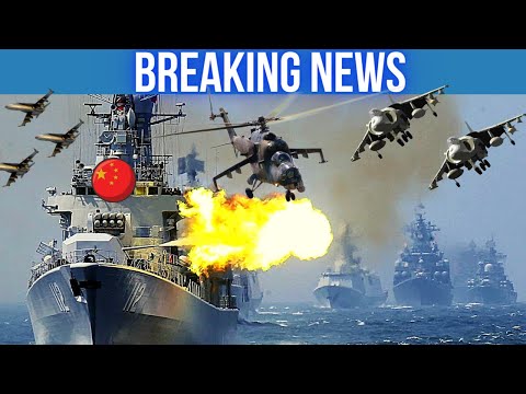 China-Taiwan tensions rise, china sends 3 warships to taiwan after 28 fighter jets maneuver