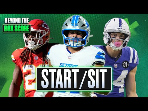 Week 9 Start/Sit Help | Mastering YOUR Fantasy Football Matchups