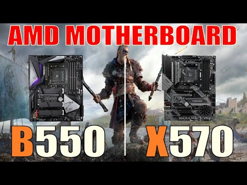 AMD MOTHERBOARD | B550 vs X570 | RYZEN 3 3300X | GTX 1660 SUPER | 8 PC GAMES TEST |