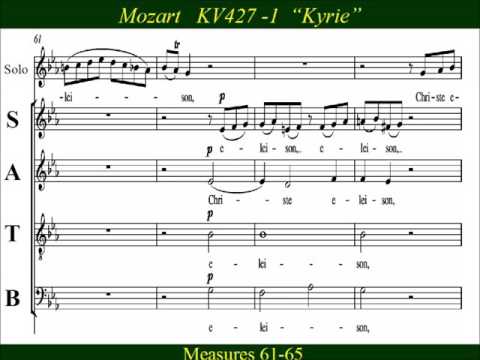 Mozart - Great Mass in C minor - KV 427 -1 Kyrie - Soprano