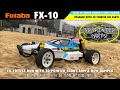 80 S VINTAGE BUGGY FUTABA FX 10 UPGRADED WITH 3D PRINTED FRONT D WISHBONE SUSPENSION