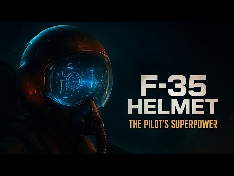 F-35 Pilot Helmet: The $400,000 Tech That Lets You See Through a jet