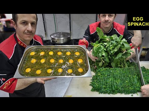 Easy Egg Spinach Recipe in the Oven