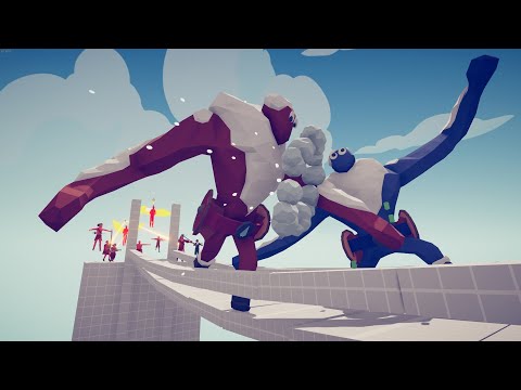 🔥 NON STOP SUMMONER DEFENDS THE WOBBLY BRIDGE Totally Accurate Battle Simulator TABS 🔥