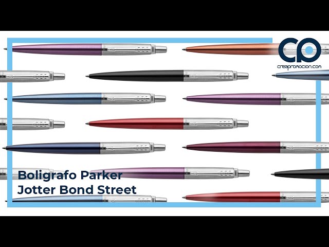Vídeo relacionado con Bolígrafo Parker Jotter Bond Street personalizado + caja de regalo | Diseñe un regalo realmente único | Grabado con láser - negro