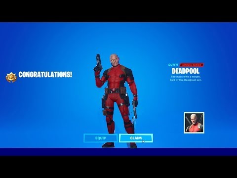 How to Unlock Deadpool New Unmasked Style in Fortnite - Free Deadpool new style skins