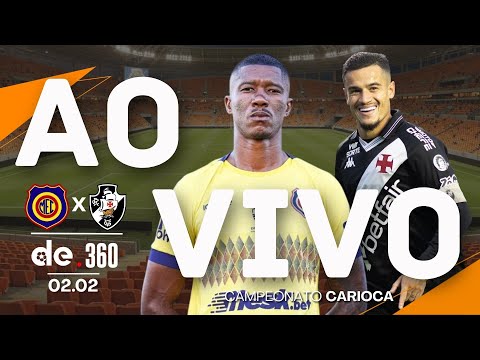 MADUREIRA X VASCO | JOGO AO VIVO DO CAMPEONATO CARIOCA COM NARRAÇÃO EM TEMPO REAL