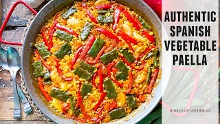 Authentic Spanish Vegetable Paella | So GOOD you won´t Miss the Meat