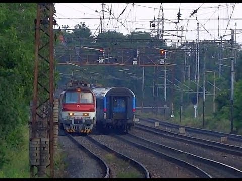 Longhaul meets honking Regional: ZSSK 350 Gorila @ EC 270 Petrov + ZSSK 240.036 Laminátka @ Os 4347