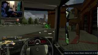 Euro Truck Simulator 2 - Ramp Jump (Back to the FUTURE!)