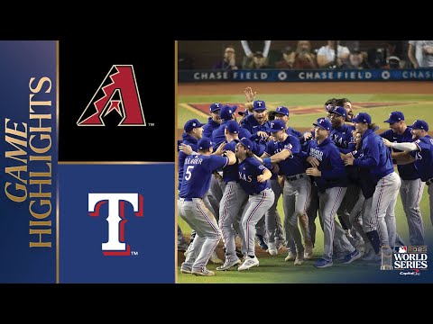 Rangers vs. D-backs World Series Game 5 Highlights (11/1/23) | MLB Highlights