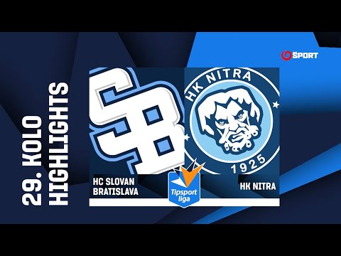 29. kolo: HC Slovan Bratislava – HK Nitra 2:3 (1:1, 0:1, 1:1)