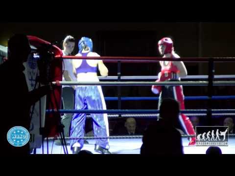 Kristin Vollstad NOR v Hanne Lauslehto FIN WAKO World Championships 2015