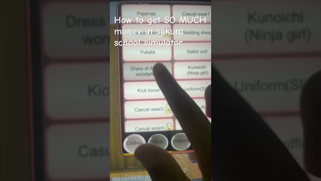 Tutorial to get SO MUCH MONEY IN #sakuraschoolsimulator