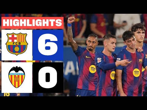 FC BARCELONA 6 - 0 VALENCIA CF | HIGHLIGHTS LALIGA EA SPORTS