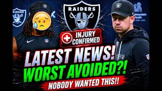 The Raiders Just Got A Major Injury Update After Sunday's Scare | Raiders News Today