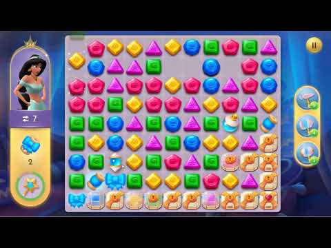 Disney Princess Majestic Quest Level 346 - No Boosters