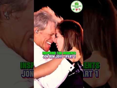 Bon Jovi’s Inspiring fan moments - Part 1. #bonjovi #inspiration #fans #music #shorts