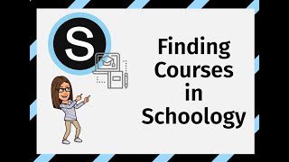 Finding Courses in Schoology
