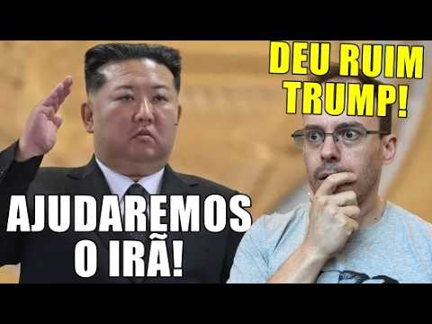 COREIA DO NORTE ANUNCIA APOIO AO IRÃ!