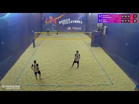 12:15 M. Bedukha / Y. Yevdokymov - O. Bilyk / S. Zalizko 04.04.2023 | Winners Beach Volleyball